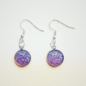 purple druzy